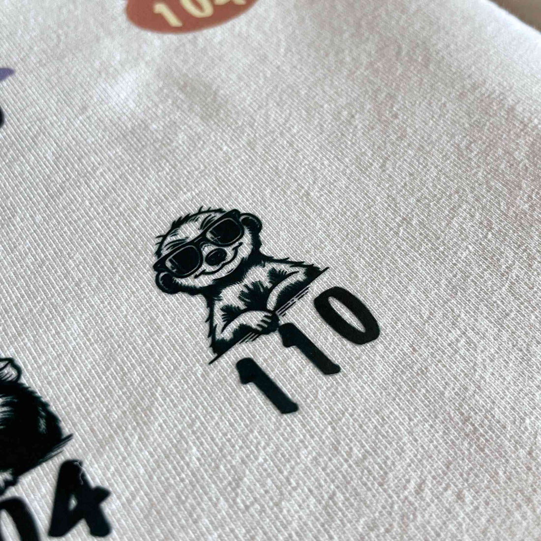 Black Animals Maatlabels