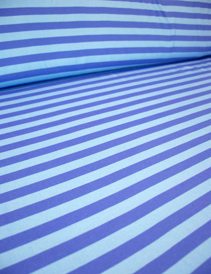 Blue Stripe | 100% cotton jersey | 170 cm wide
