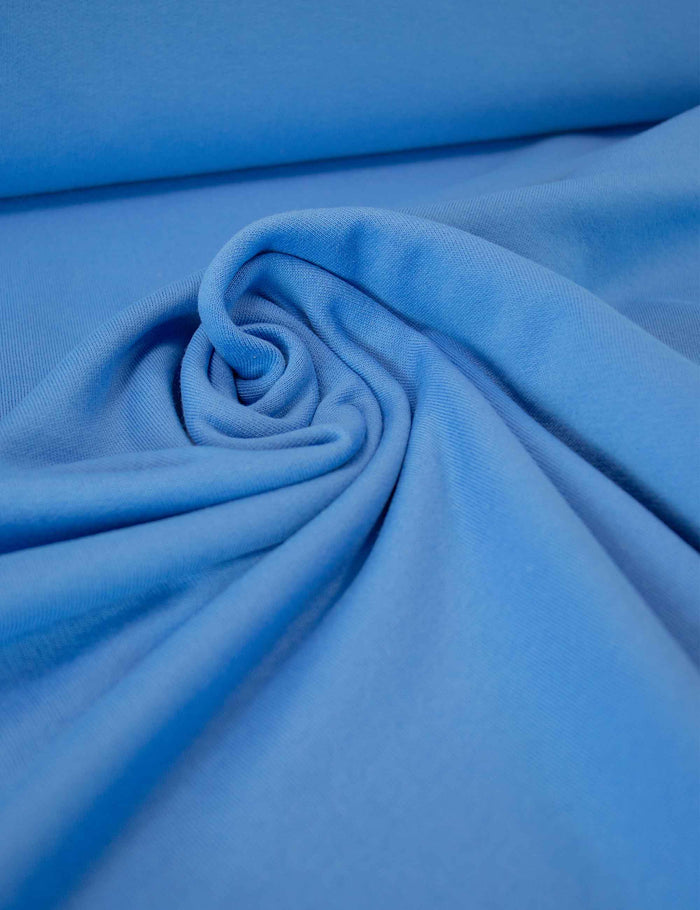 Bold Blue | 100% cotton French Terry | 180 cm wide