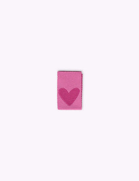 Double Heart Berry | Woven sew-in label