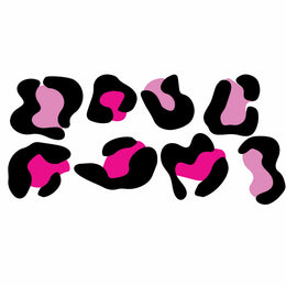Pink Leopard – All-over transfervel