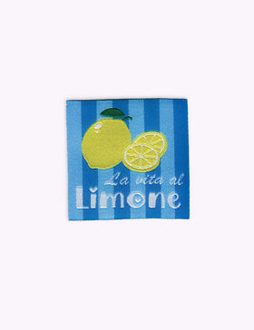 La Vita al Limone | Woven sew-in label