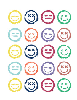 Mood Smillies – All-over transfervel