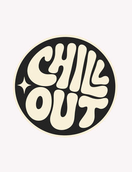 Chill Out – Good Mood Club – strijktransfer
