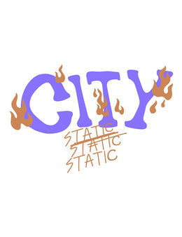 City Static S - Urban Noise – Strijktransfer