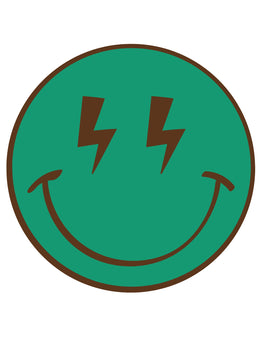 Smiley Green – Strijktransfer