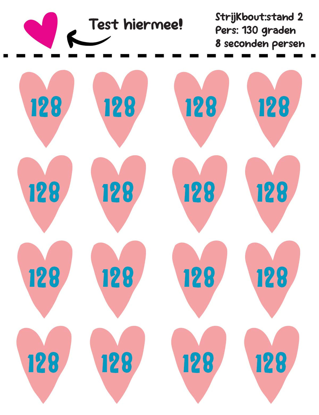 Hearts Pink - Carousel Clash – Maatlabels