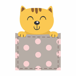 Kat - Pocket Fun – Strijktransfer