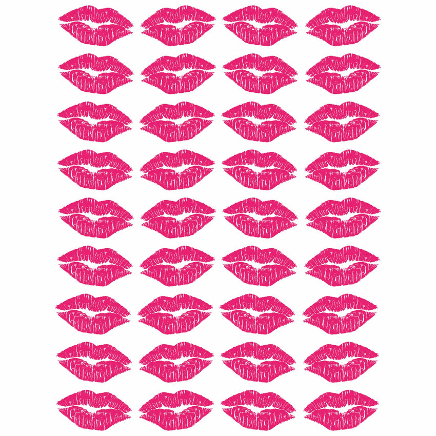 Kisses Pink – All-over transfervel