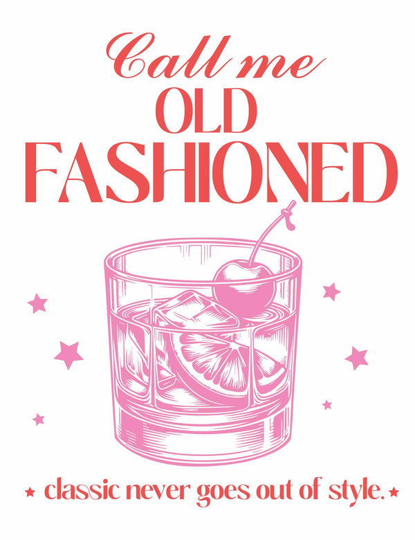 Old Fashioned - Summer Cocktails – Strijktransfer