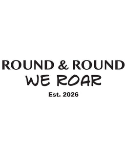 Round & Round We Roar – Strijktransfer