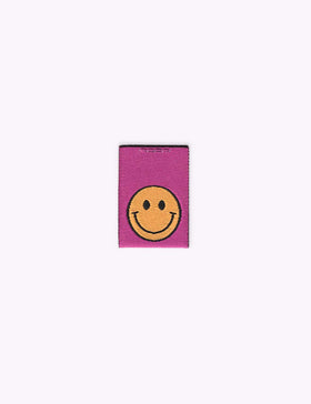 Smiley Pink | Woven sew-in label