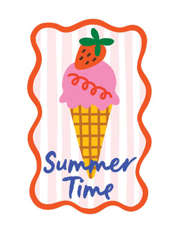 Summer Time - Juicy Summer Club – Strijktransfer – overzicht