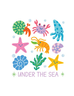 Under the Sea - Ocean Dreamers – Strijktransfer