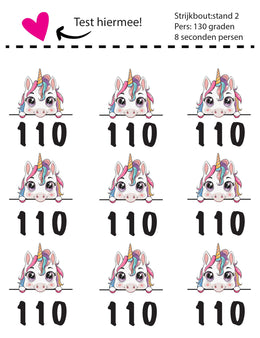 Unicorn Maatlabels