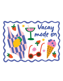 Vacay Mode - Juicy Summer Club – Strijktransfer – overzicht