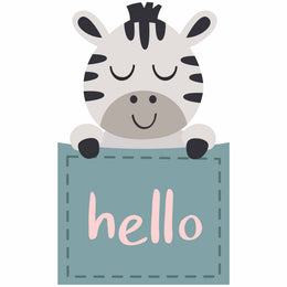 Zebra - Pocket Fun – Strijktransfer