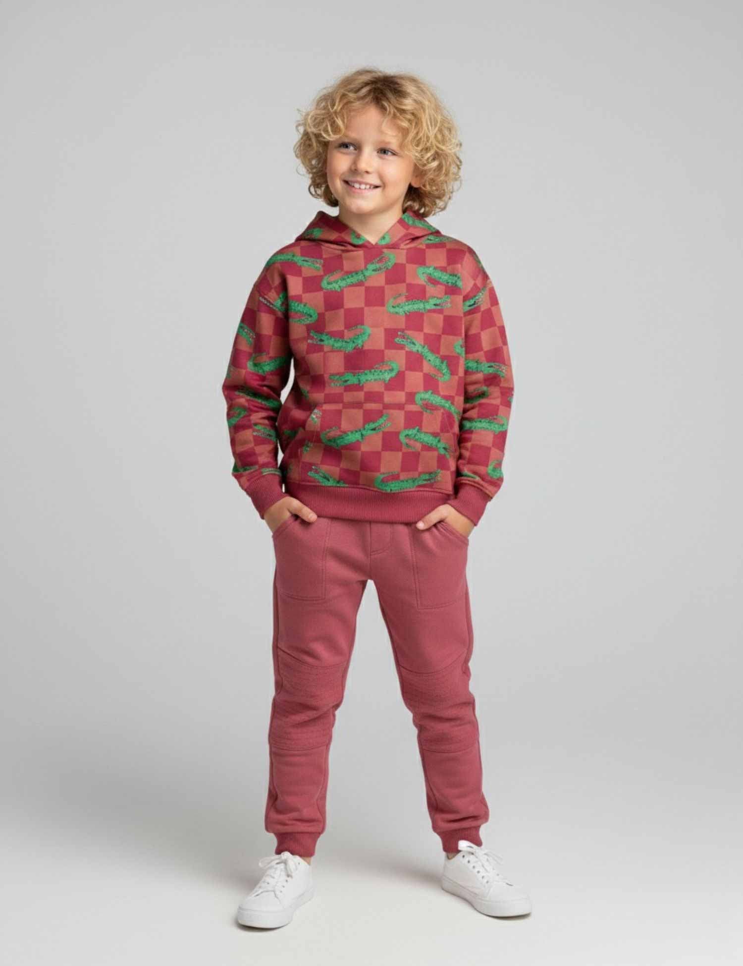 50cm Berry Bold 100% Katoen French Terry | Rebel Rescue