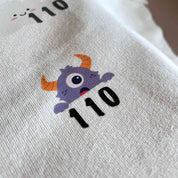 Paars Monster Maatlabels