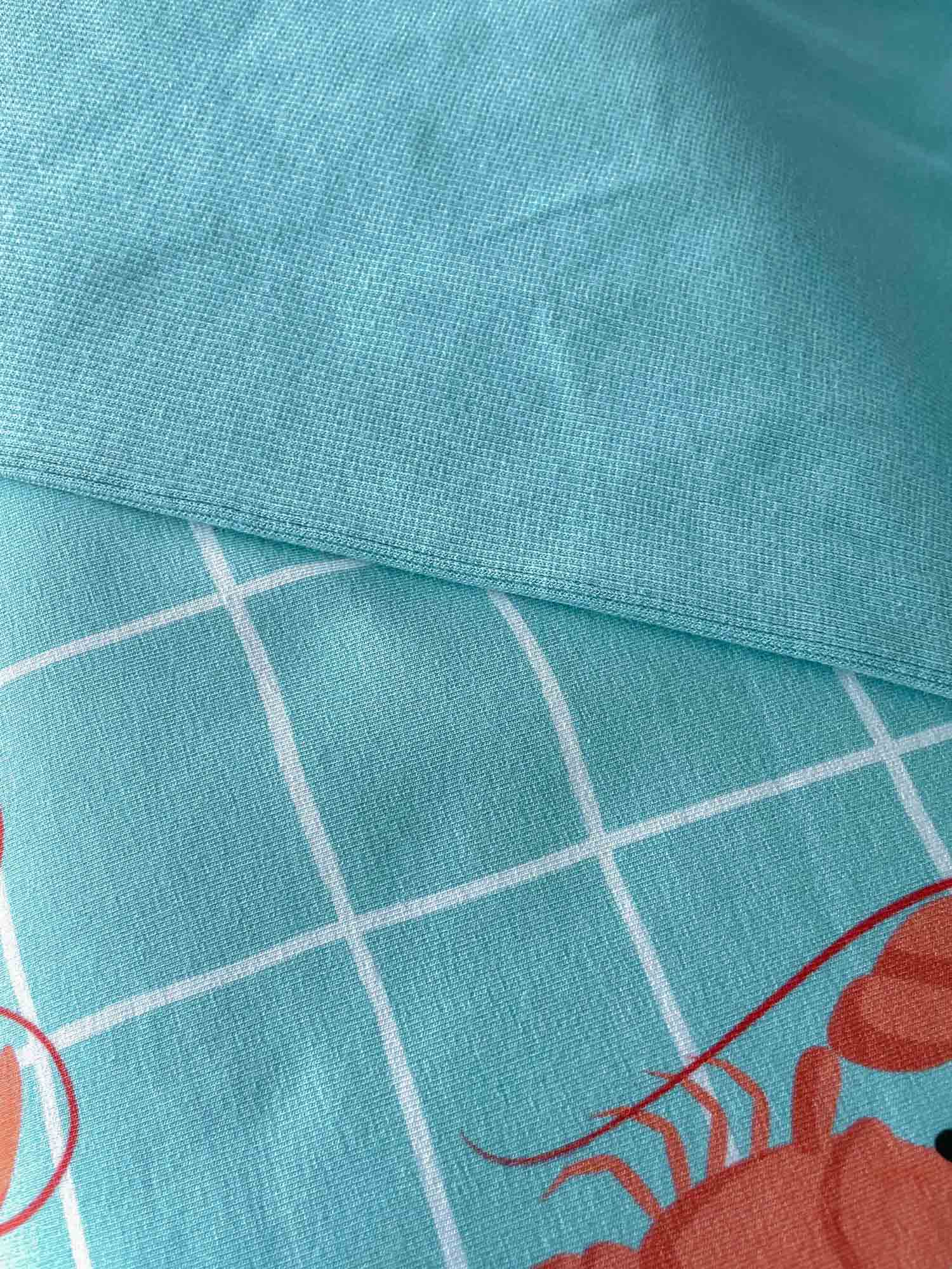 Aqua Island | 2×1 ribbing | 125 cm wide