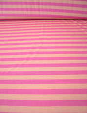 Berry Stripe | 100% cotton jersey | 170 cm wide