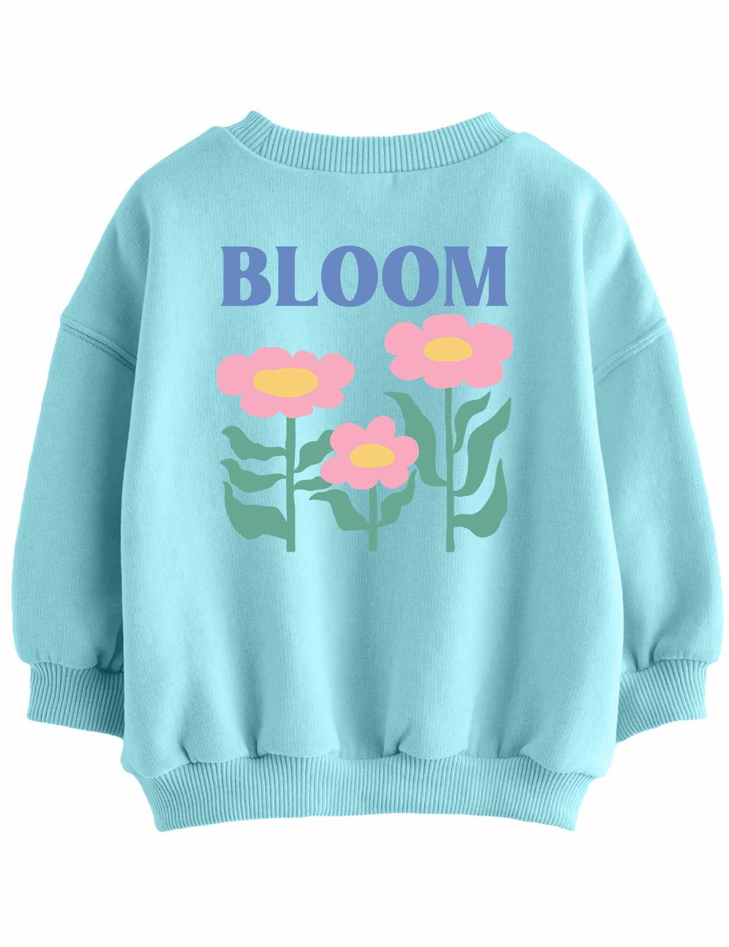 Bloom - Abstract Flower – Strijktransfer