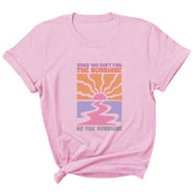 Be the Sunshine - Boho Summer – Strijktransfer – op een T-shirt