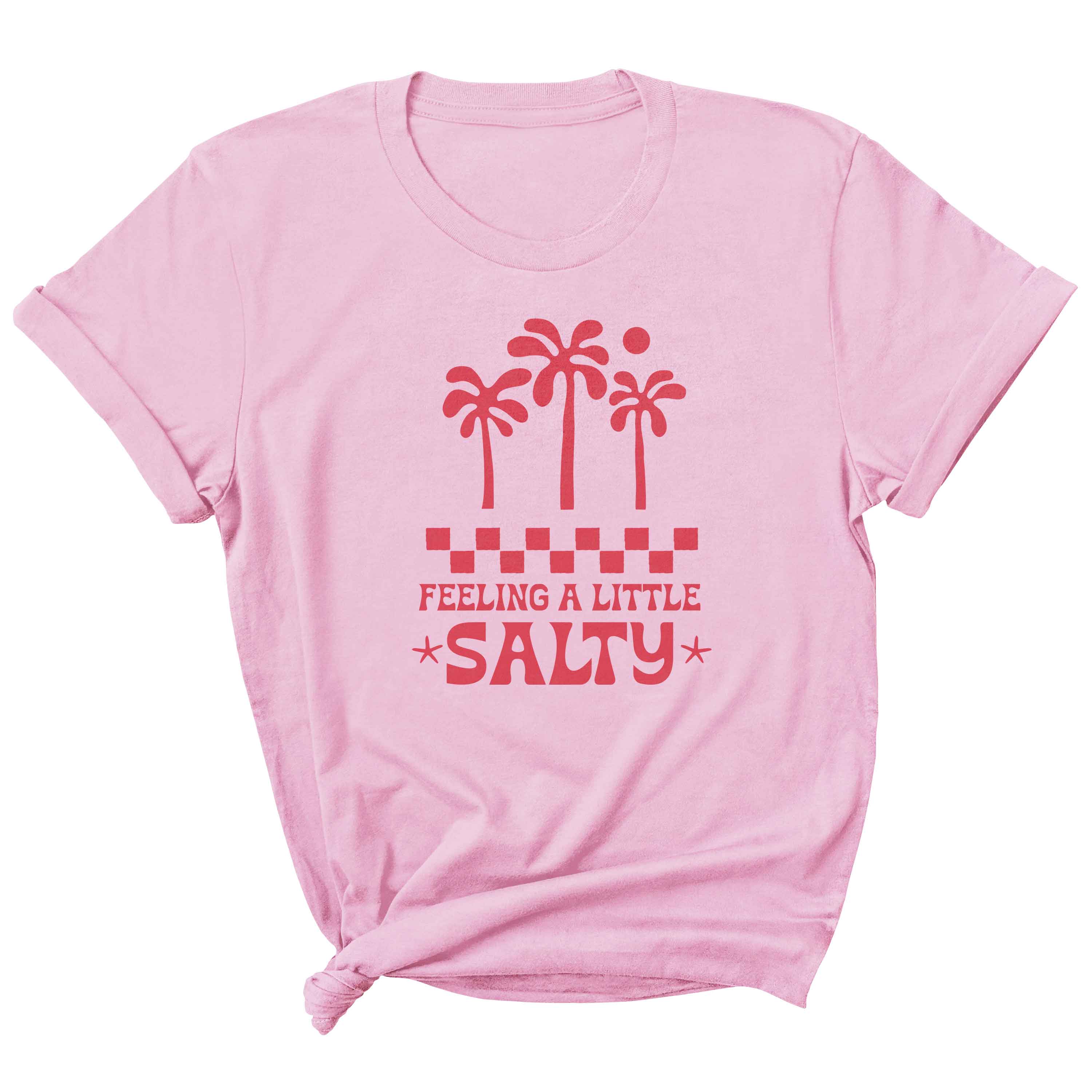 Salty - Boho Summer – Strijktransfer – op een T-shirt