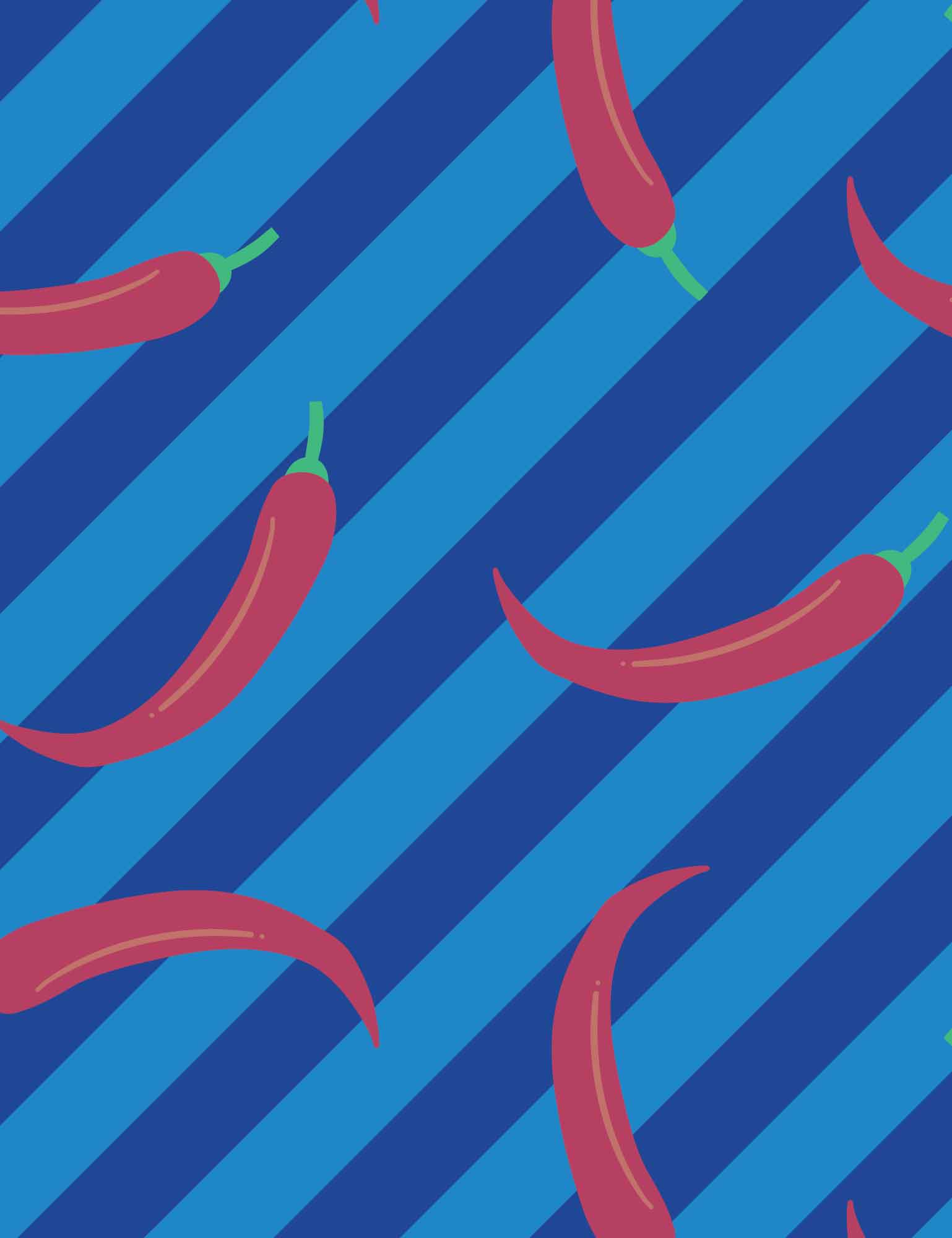 Chili Pop Blue | French Terry | 170 cm wide
