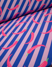 Chili Pop Purple | French Terry | 170 cm wide