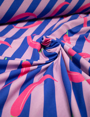 Chili Pop Purple | French Terry | 170 cm wide