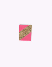 Color Pop - Roze & Goud | Woven sew-in label