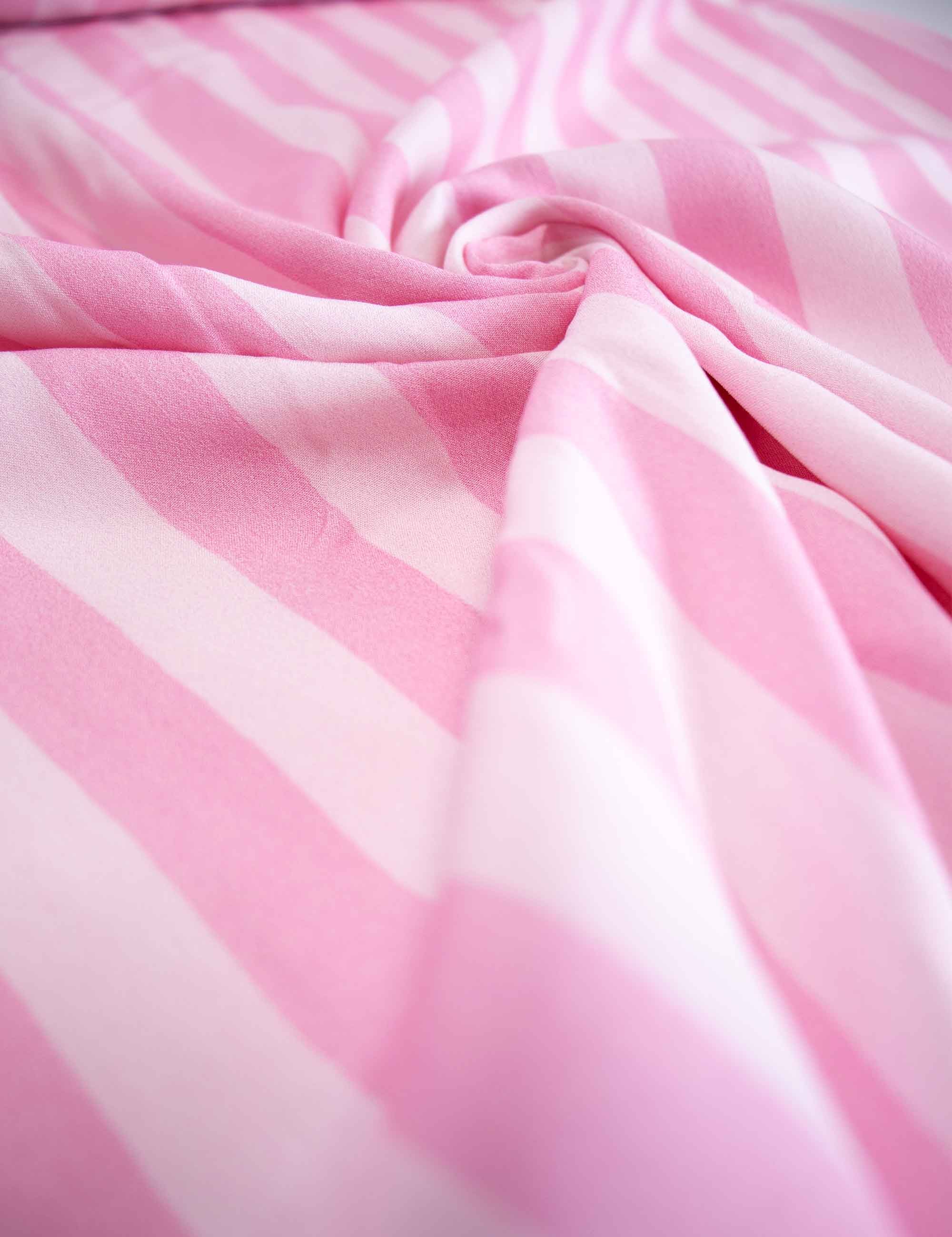 Cotton Candy Stripes | 140 cm wide | Viscose