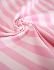 Cotton Candy Stripes | Stretch cotton twill