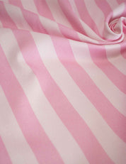 Cotton Candy Stripes | Stretch cotton twill