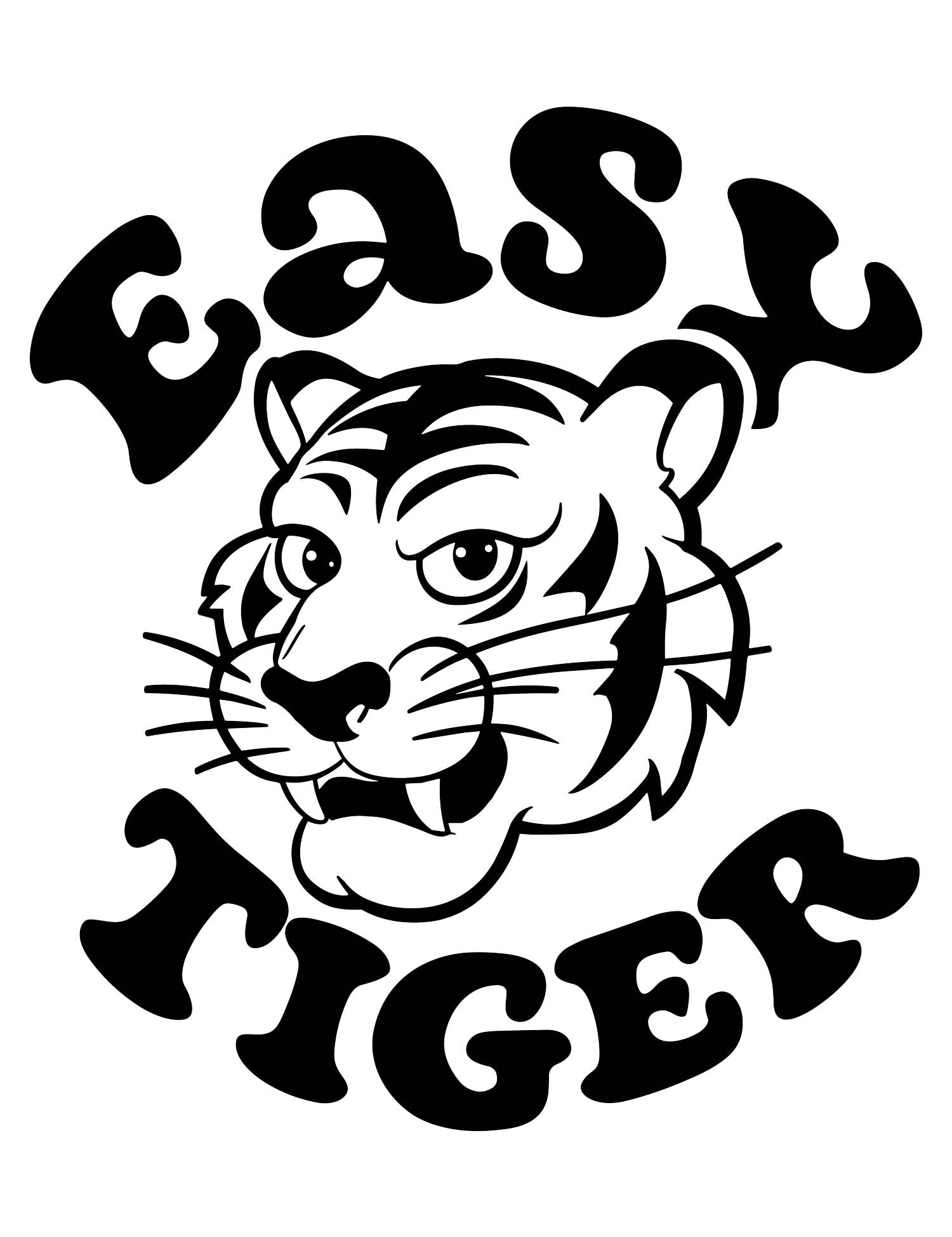 Easy Tiger – Strijktransfer