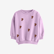 Chocolade letters Piet – All-over transfervel – op een trui