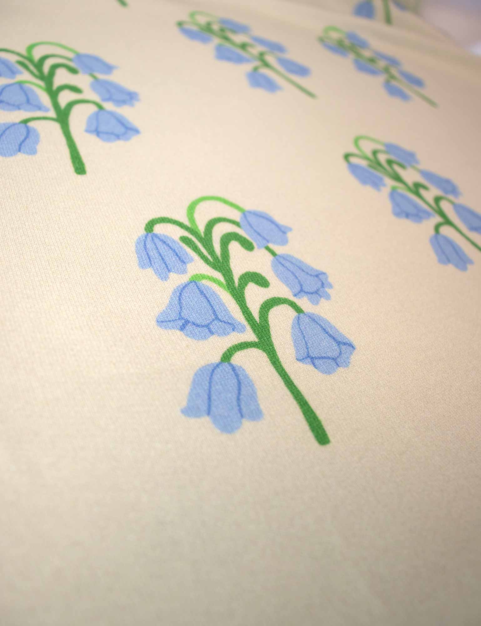 Frosted Bells | 100% cotton French Terry | 170 cm wide