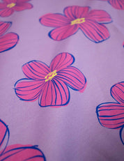 Funky Florals Lila | French Terry | 170 cm wide