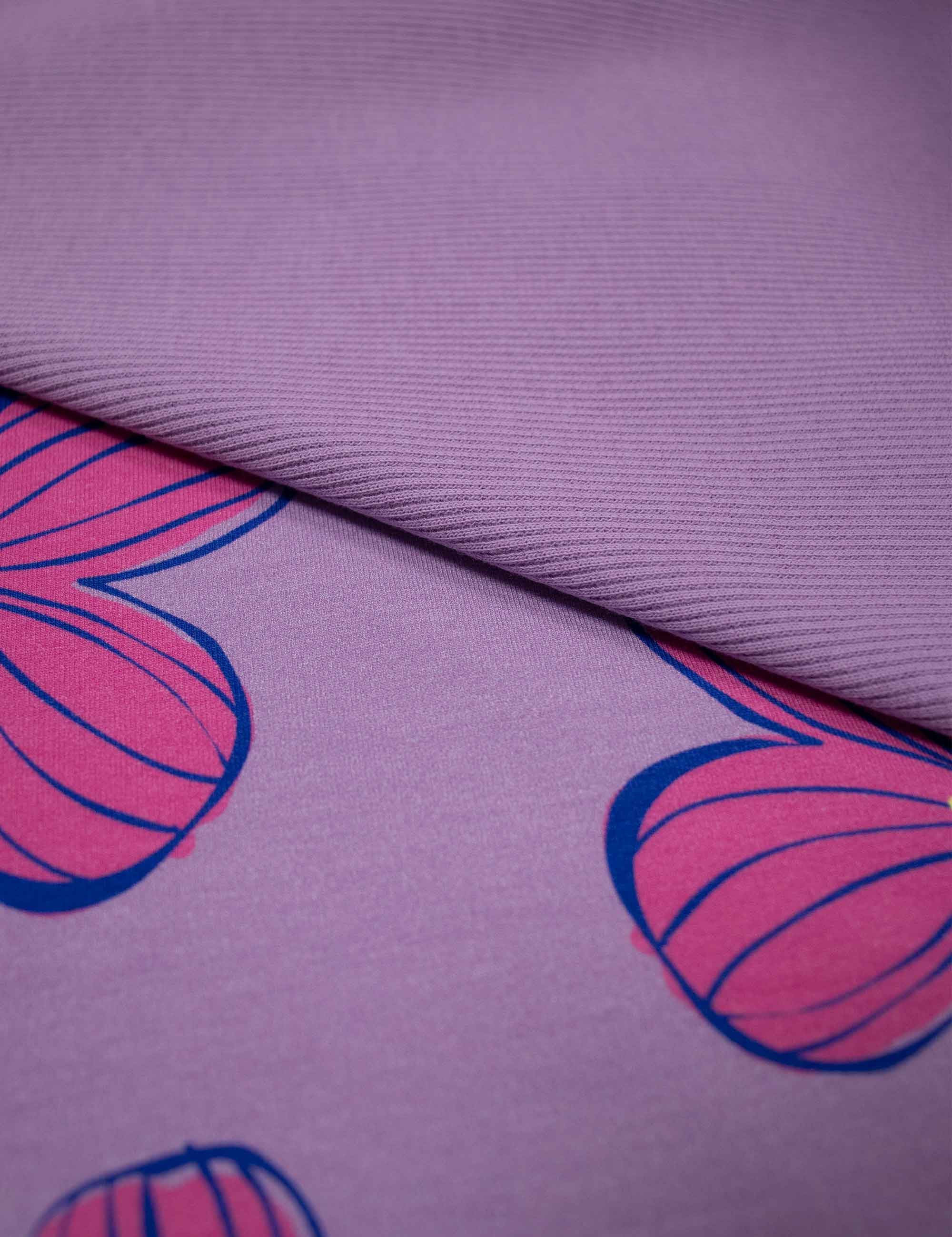 Funky Florals Lila | French Terry | 170 cm wide
