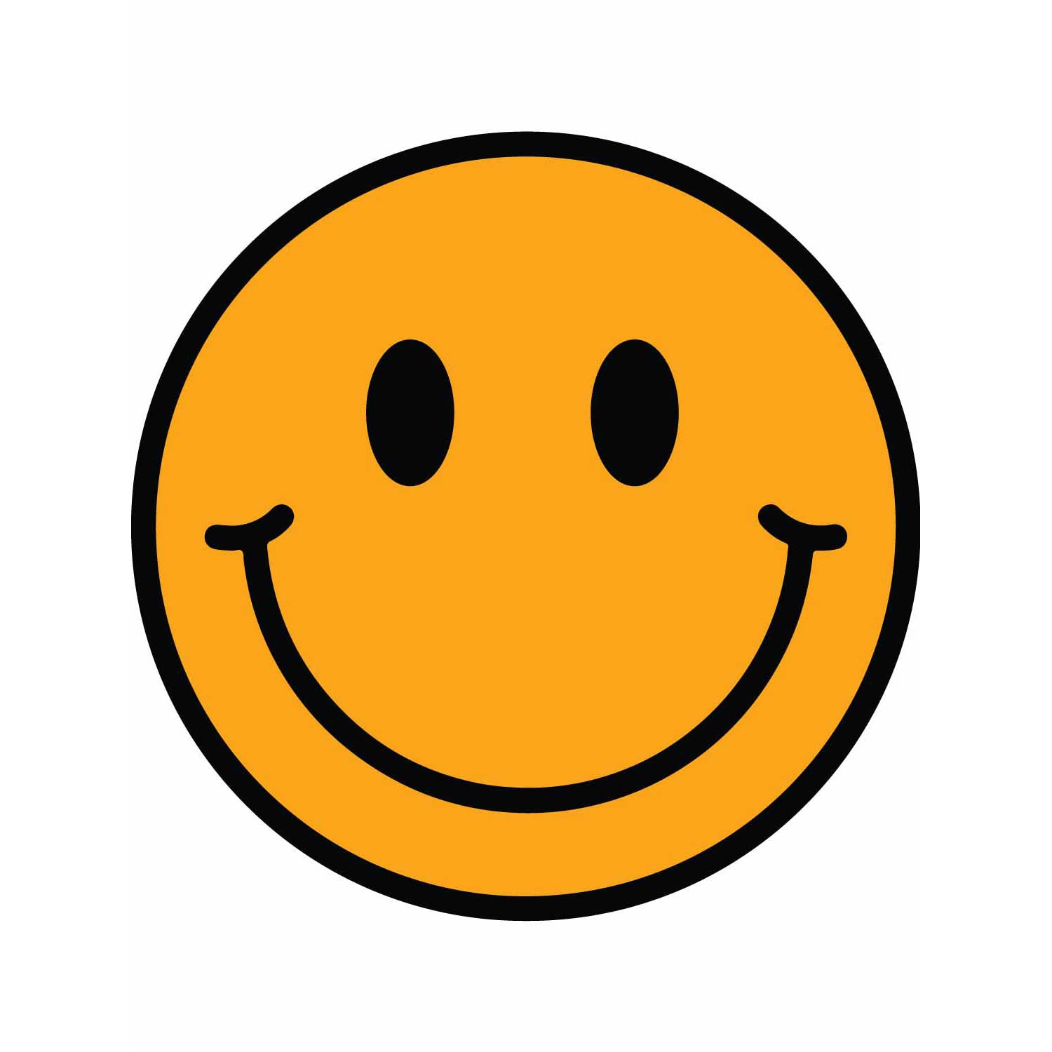 Gold Smiley – All-over transfervel