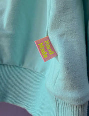 Hand Made Hearts Peach | Woven sew-in label