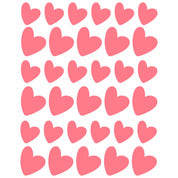 Peach Hearts – All-over transfervel