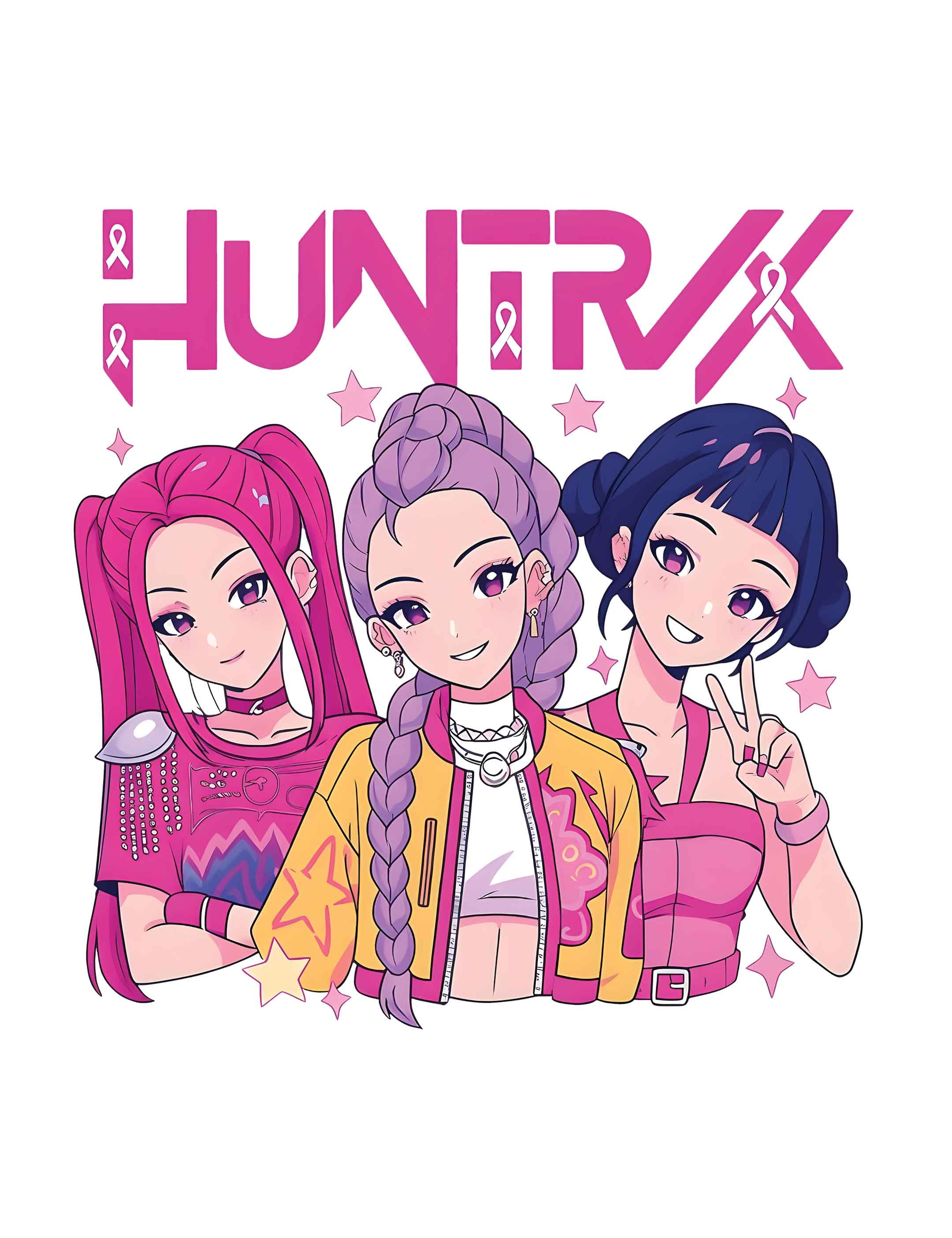 Huntrix Pink Edition – Strijktransfer