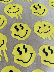Drip Smileys – All-over transfervel