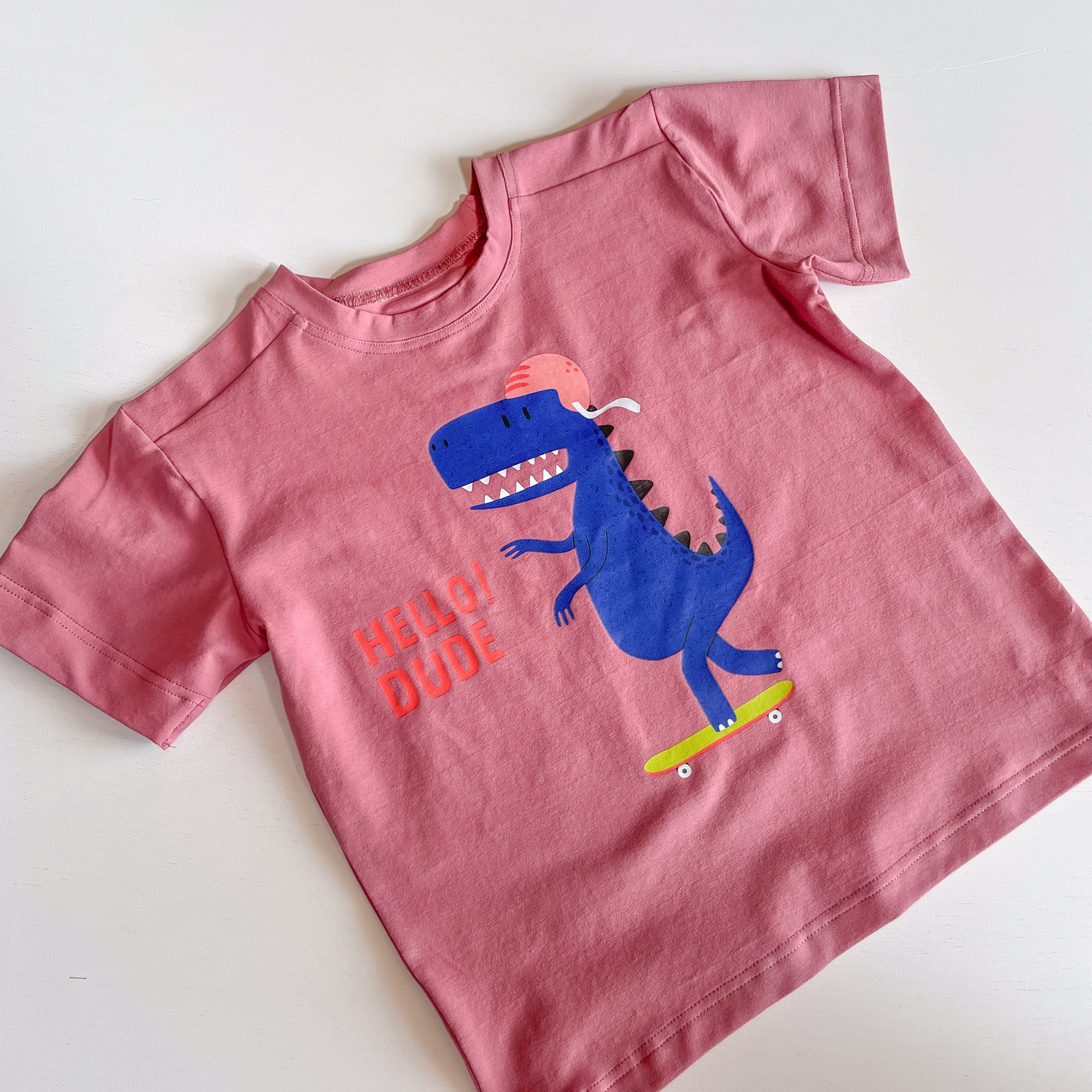 Hello Dude Blue Dino – Strijktransfers