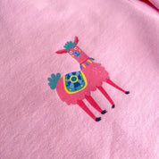 Lama 4 - Funny Lama – Strijktransfer