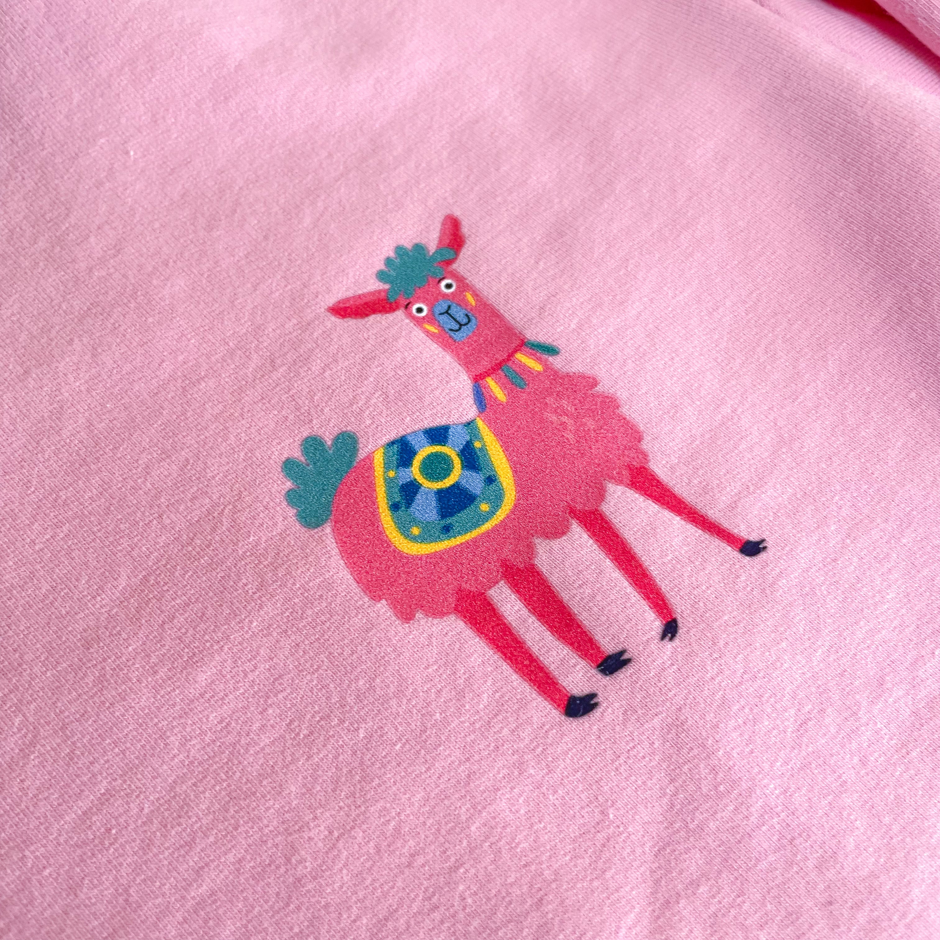 Lama 4 - Funny Lama – Strijktransfer