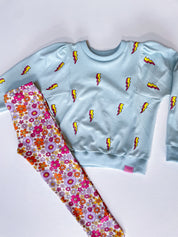 Lightning Bolt Geel – All-over transfervel