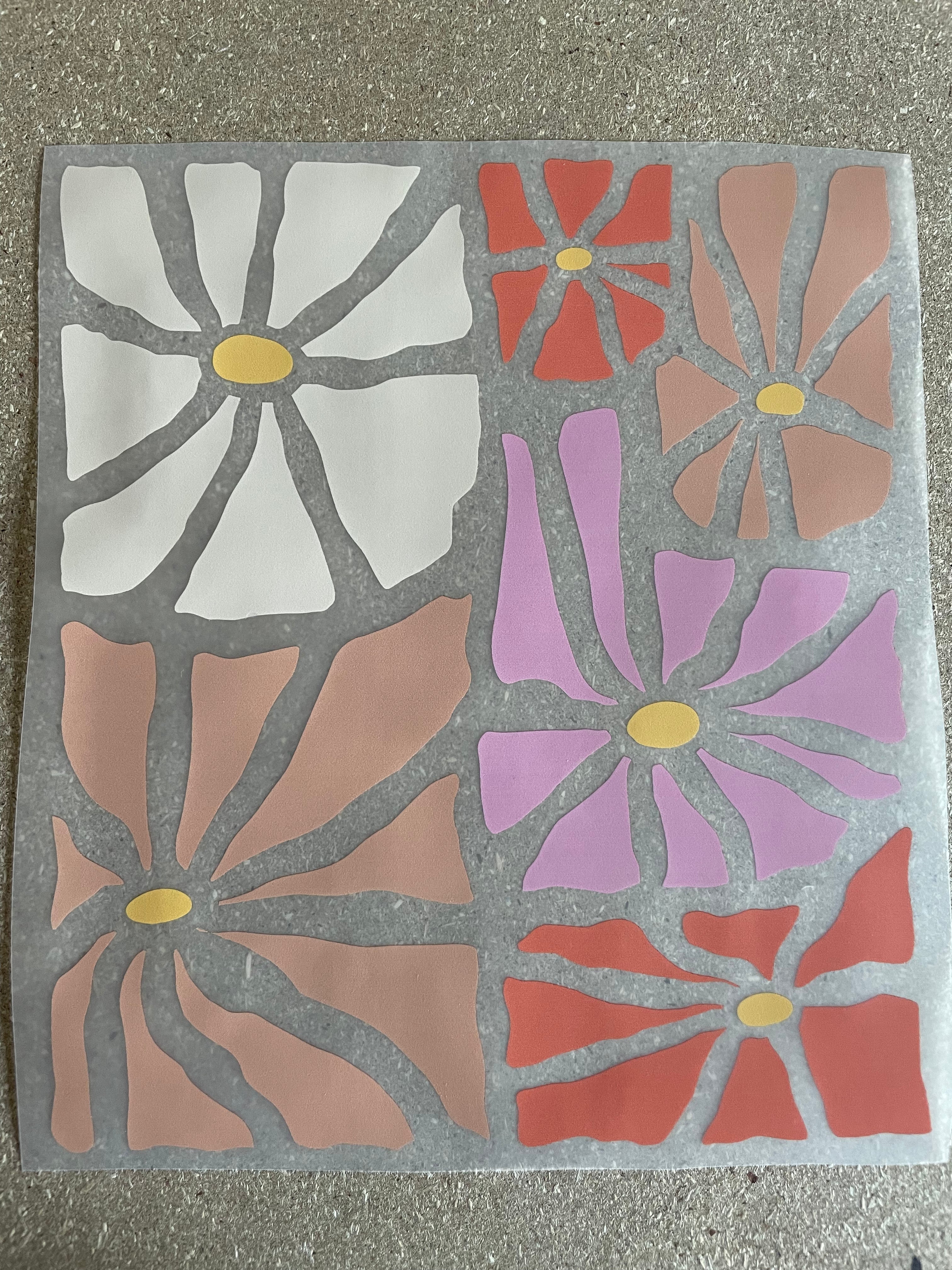 Flowers - Boho Fall – Strijktransfer